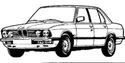 Радиатор за кола за BMW 5 Ser (E28) от 1981 до 1987