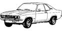 Радиатор за кола за OPEL MANTA A от 1970 до 1975