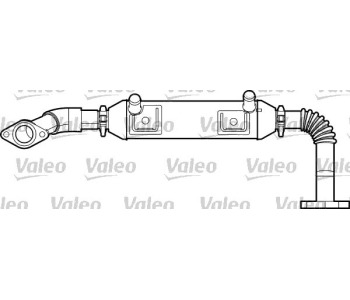 Охладител, ЕГР система VALEO за FIAT STILO (192) от 2001 до 2006