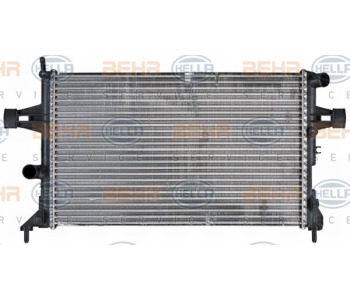 Радиатор, охлаждане на двигателя HELLA 8MK 376 711-204 за MERCEDES C (W202) седан от 1993 до 2000