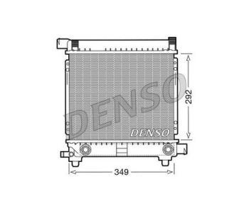 Радиатор, охлаждане на двигателя DENSO DRM17056 за MERCEDES GL (X164) от 2006 до 2012