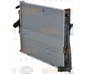 Интеркулер (охладител за въздуха на турбината) HELLA 8ML 376 754-621 за MERCEDES GL (X164) от 2006 до 2012