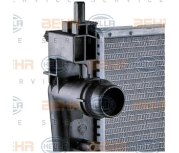 Радиатор, охлаждане на двигателя HELLA 8MK 376 756-131 за MERCEDES VITO (W639) пътнически от 2003 до 2014