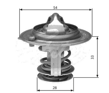 Термостат, охладителна течност GATES TH29882G1 за HYUNDAI ELANTRA (HD) седан от 2005 до 2010