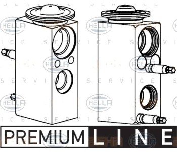 Разширителен клапан, климатизация HELLA 8UW 351 239-591 за MERCEDES C (W204) седан от 2007 до 2014