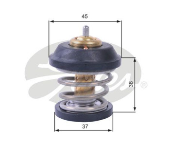 Термостат, охладителна течност GATES TH58392G1 за VOLKSWAGEN PASSAT B8 (3G2) седан от 2014