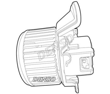Вентилатор вътрешно пространство DENSO DEA05008 за BMW 7 Ser (F01, F02, F03, F04) от 2008 до 2015