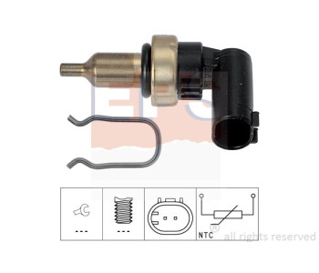 Датчик, температура на охладителната течност EPS 1.830.343 за MERCEDES B (W245) от 2005 до 2011