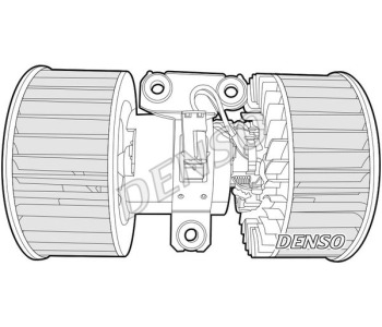 Вентилатор вътрешно пространство DENSO DEA07009 за CITROEN SAXO (S0, S1) от 1996 до 2004