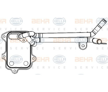 Водна помпа HELLA 8MP 376 800-511 за DACIA LOGAN I (US) пикап от 2008