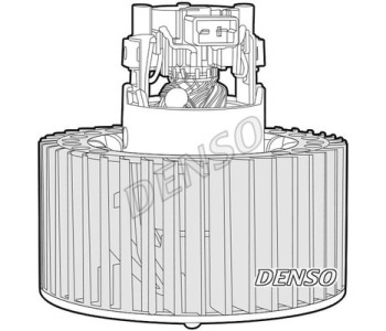 Вентилатор вътрешно пространство DENSO DEA09066
