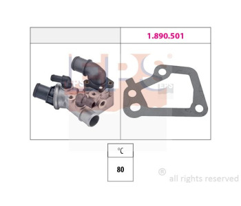 Термостат, охладителна течност EPS 1.880.095 за FIAT STRADA (178) пикап от 1998 до 2009