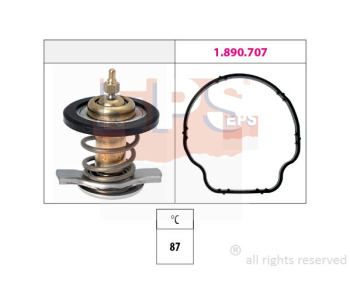 Термостат, охладителна течност EPS 1.880.805 за MERCEDES SPRINTER NCV3 (W906) 3T товарен от 2006 до 2018